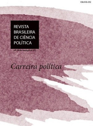 					Visualizar n. 8 (2012): Carreira política
				