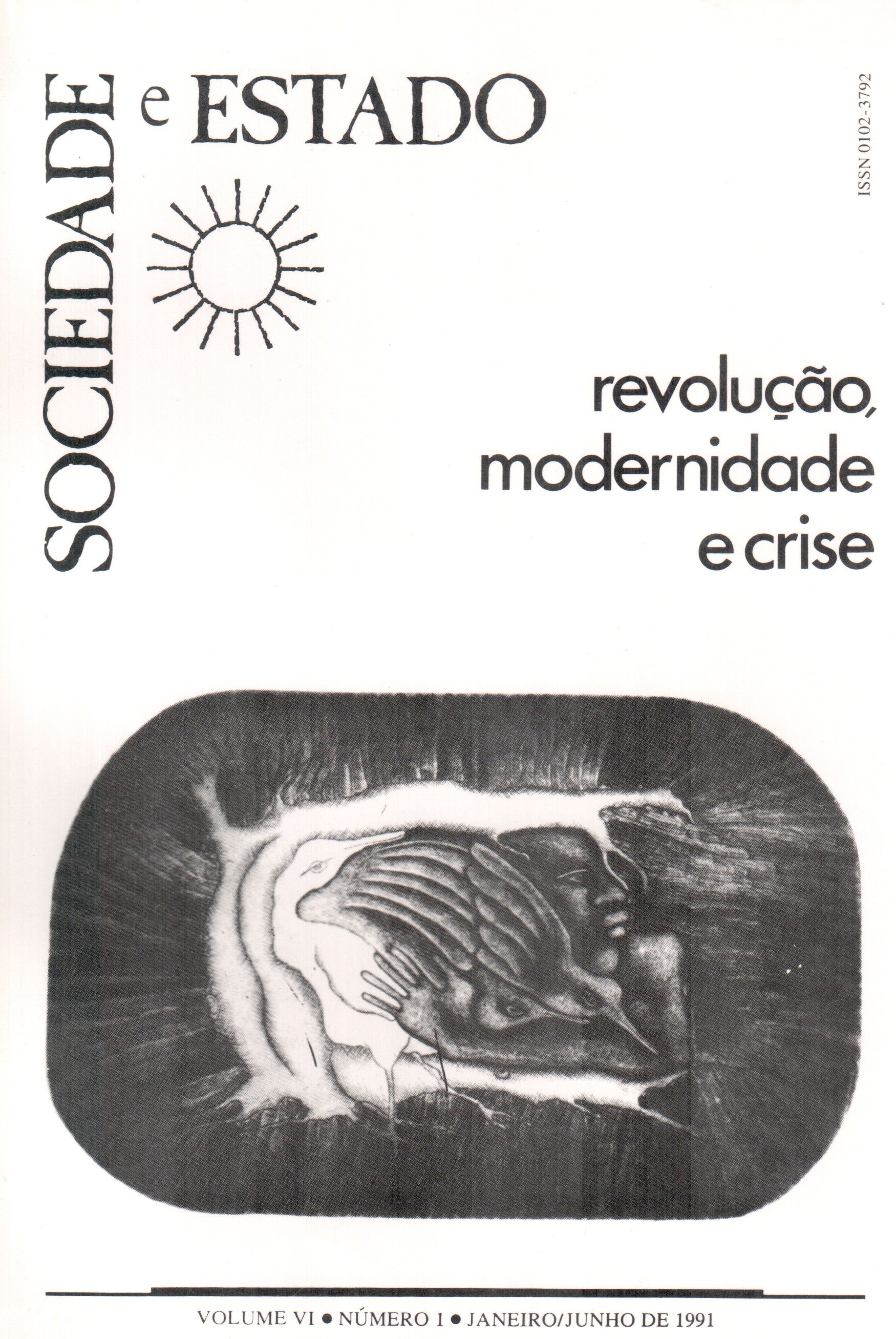 					Visualizar v. 6 n. 01 (1991): Revolução, modernidade e crise
				