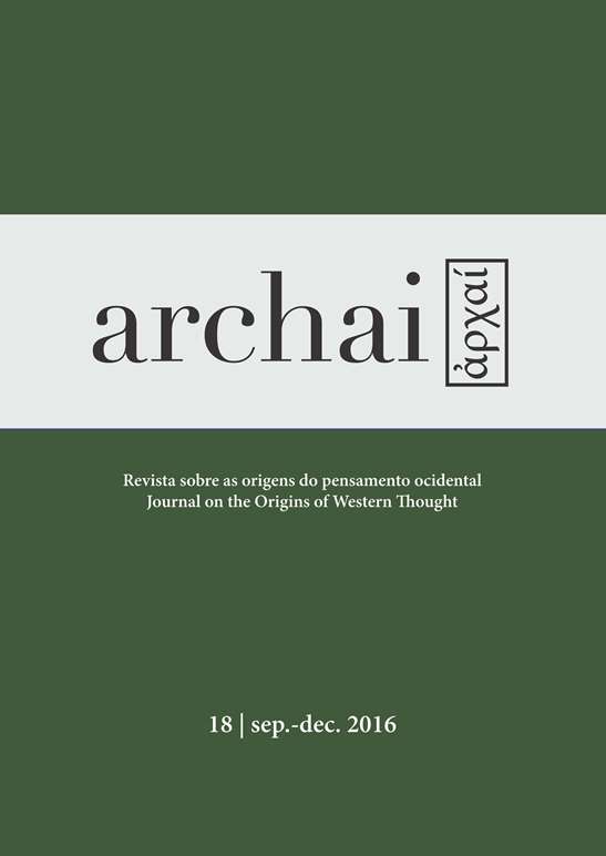					View No. 18 (2016): Revista Archai nº18 (setembro, 2016)
				
