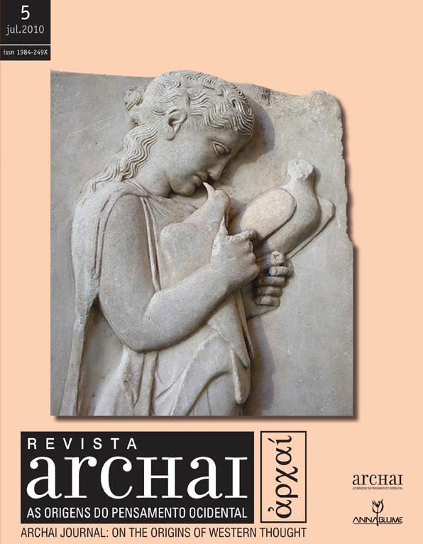 					View No. 5 (2010): Revista Archai nº5 (julho, 2010)
				