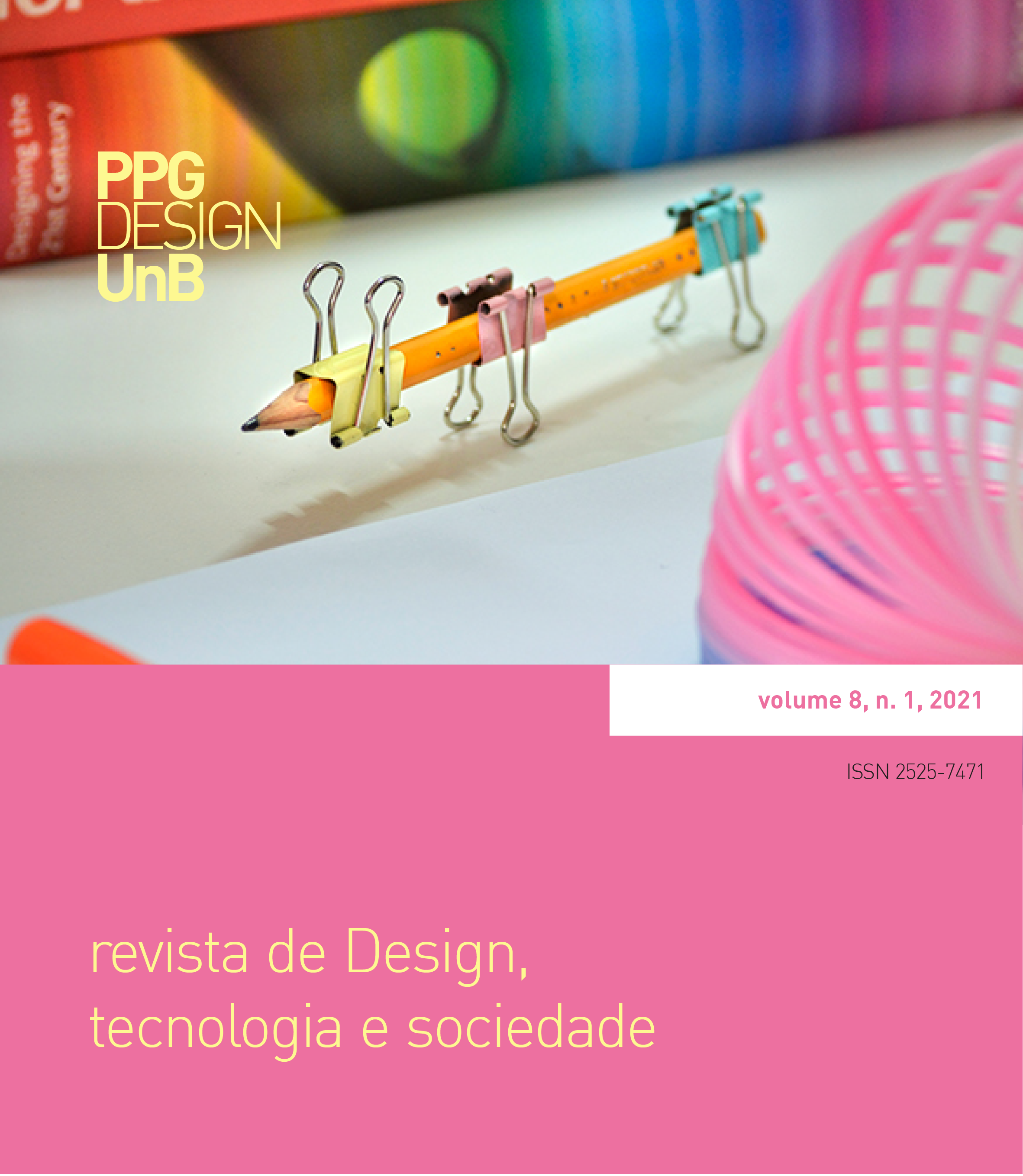 					Visualizar v. 8 n. 1 (2021): Revista de Design, Tecnologia e Sociedade
				
