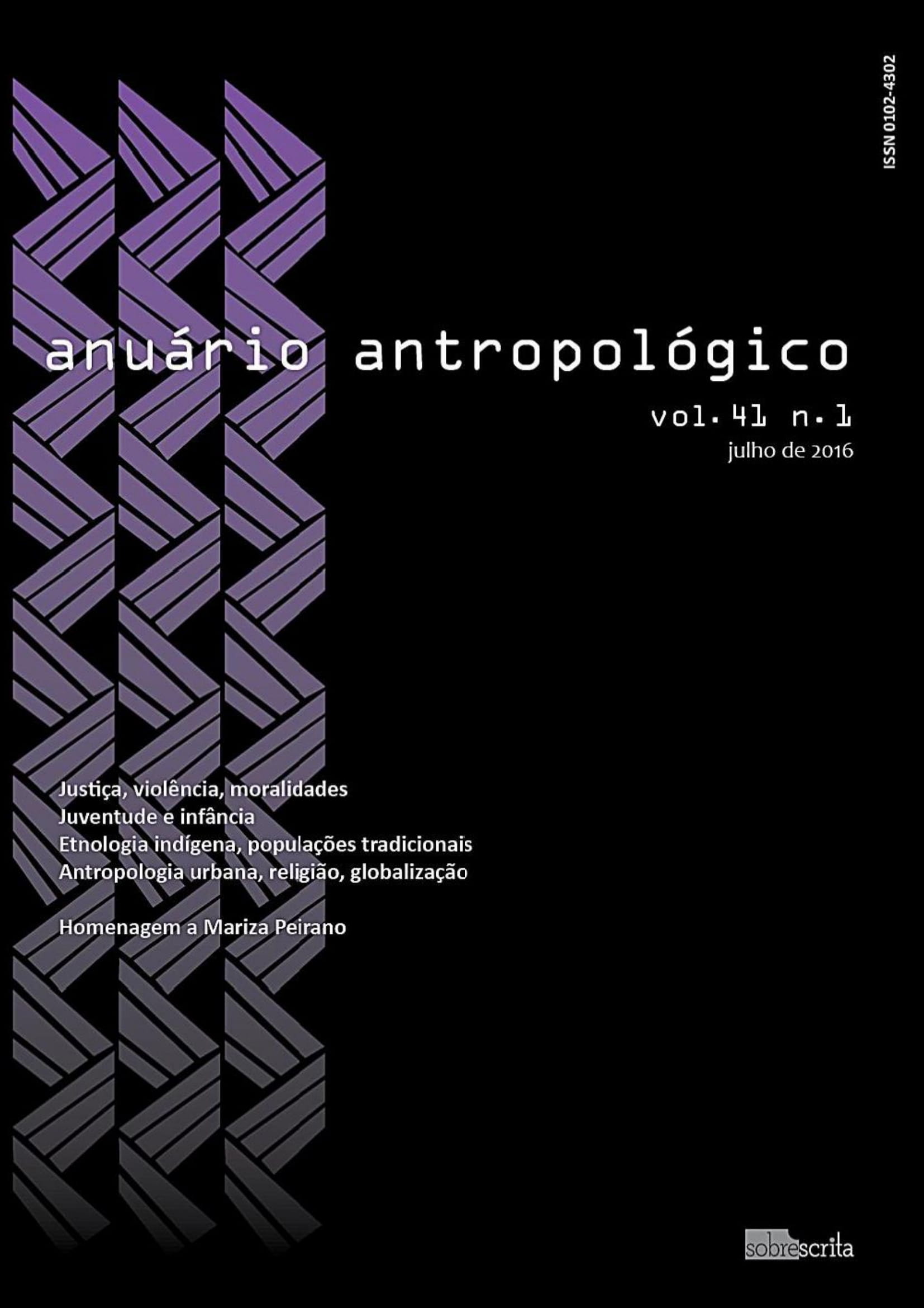 					Visualizar v. 41 n. 1 (2016): Anuário Antropológico
				