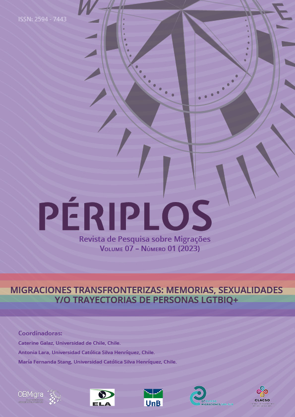 					Ver Vol. 7 Núm. 1 (2023): Migraciones transfronterizas: memorias y trayectorias de personas LGTBI+
				