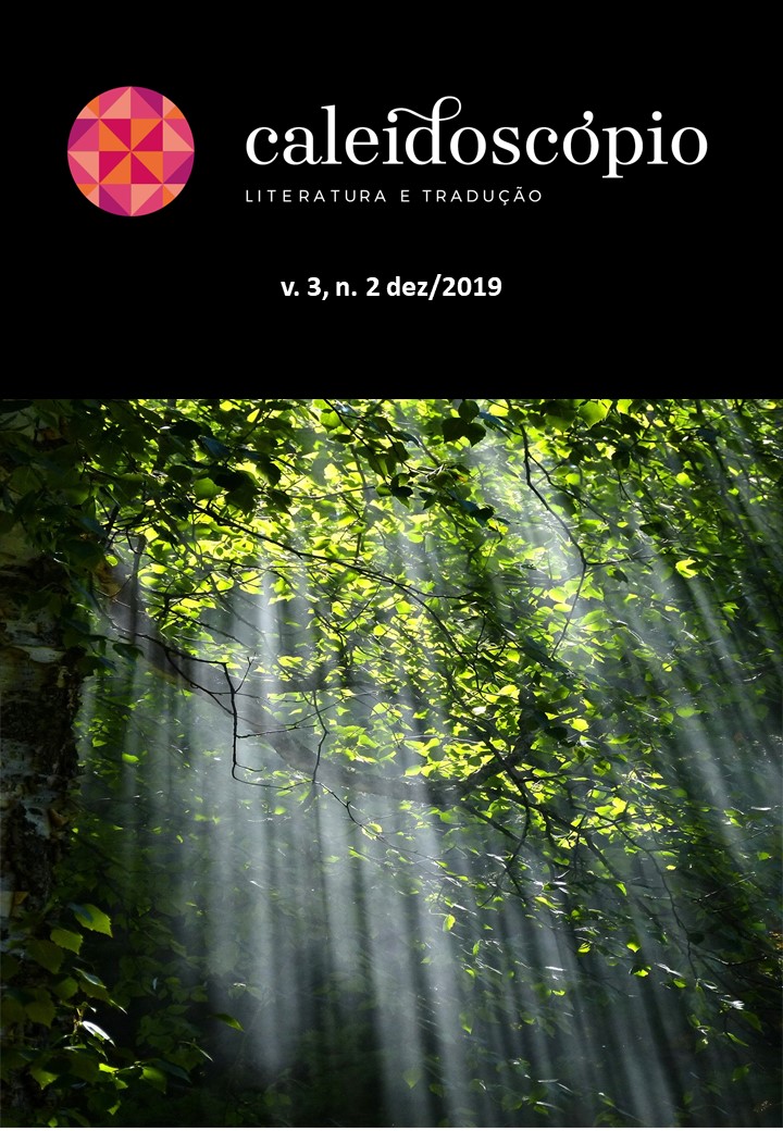 					View Vol. 3 No. 2 (2019): caleidoscópio: literatura e tradução
				