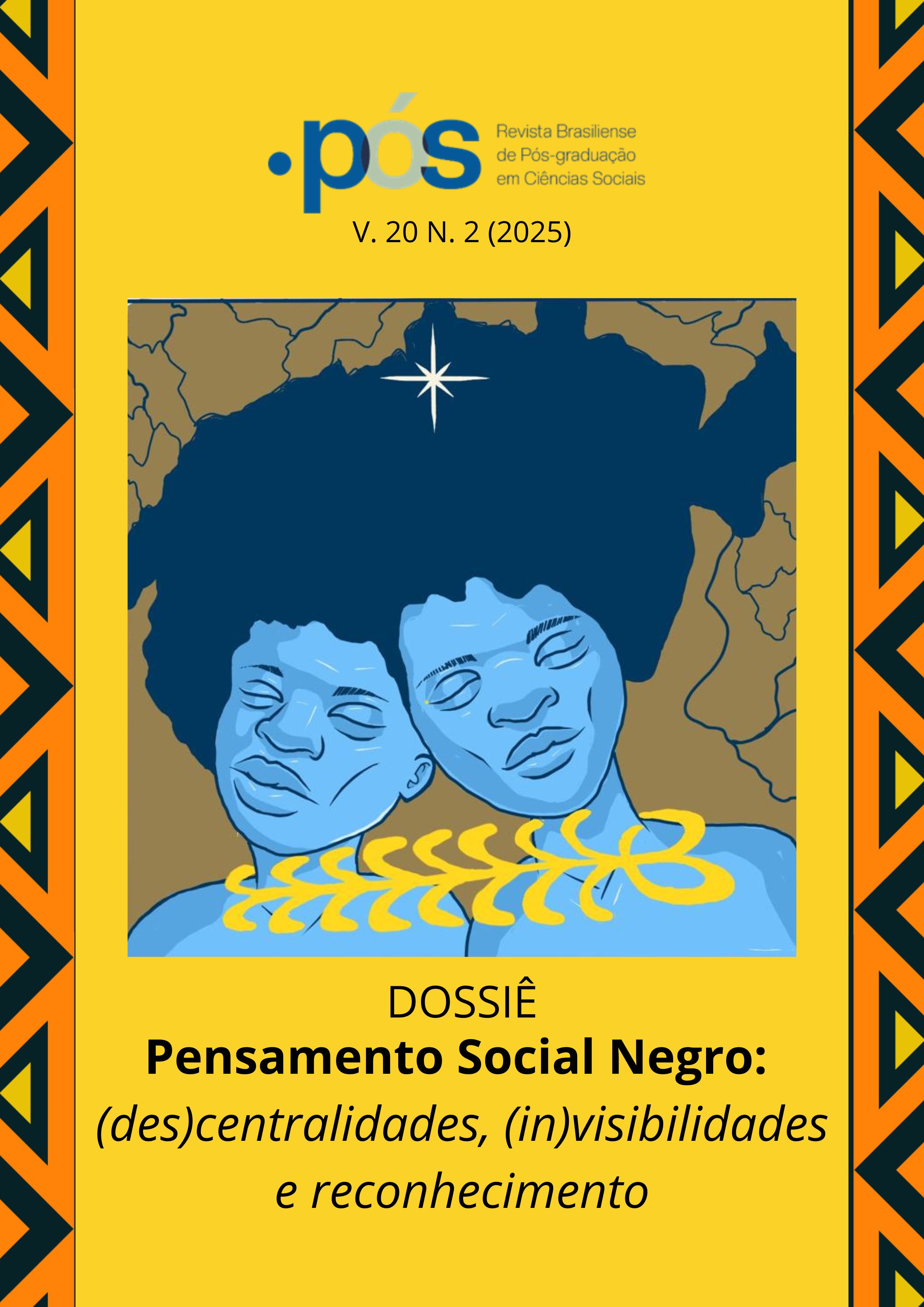 					Visualizar v. 20 n. 2 (2025): Dossiê - Pensamento social negro: (des)centralidades, (in)visibilidades e reconhecimento
				