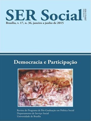 					Visualizar v. 17 n. 36 (2015): Democracia e Participação
				