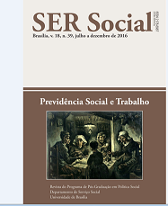 					Visualizar v. 18 n. 39 (2016): Previdência Social e Trabalho
				