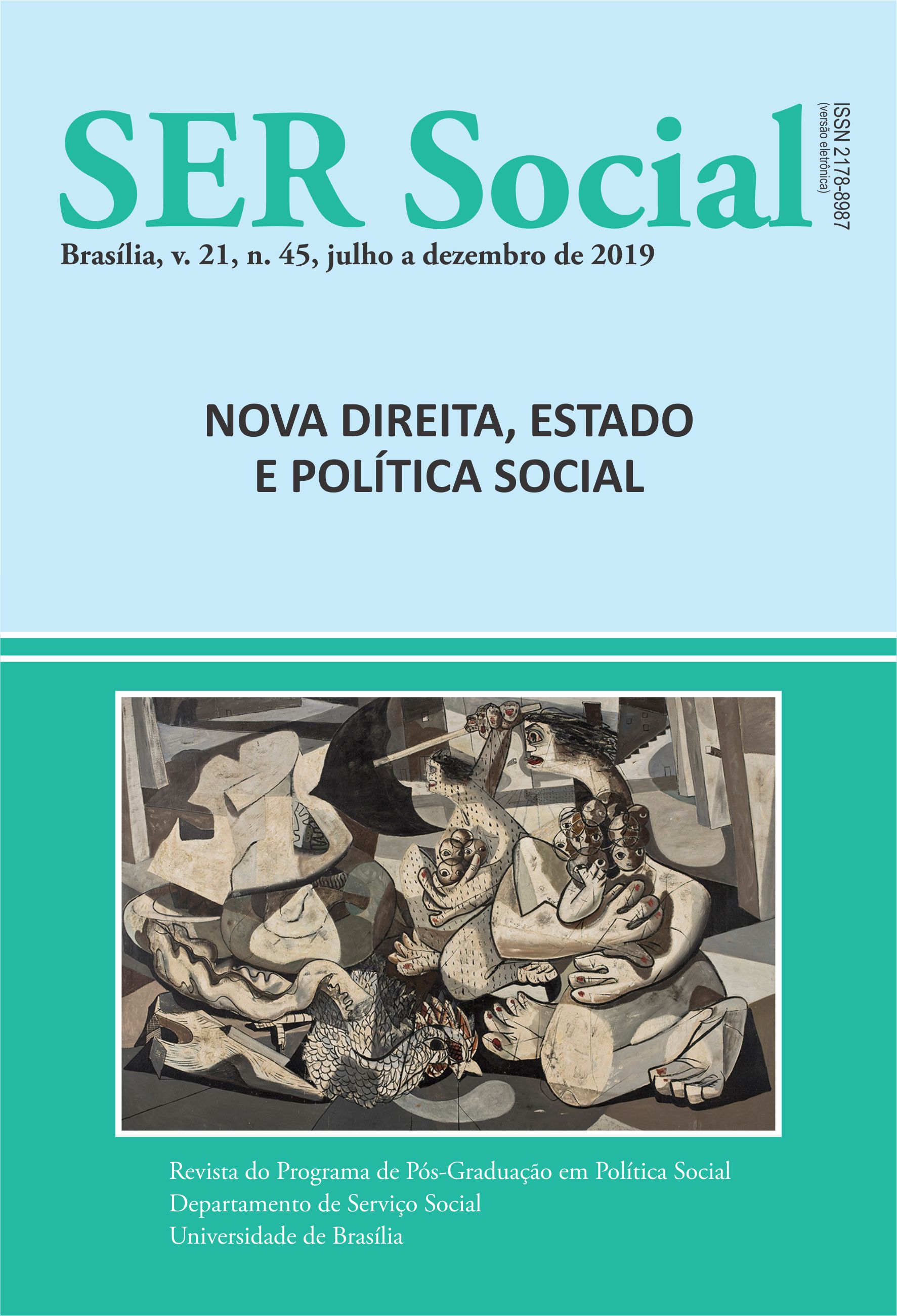 					Visualizar v. 21 n. 45 (2019): Nova Direita, Estado e Política Social
				