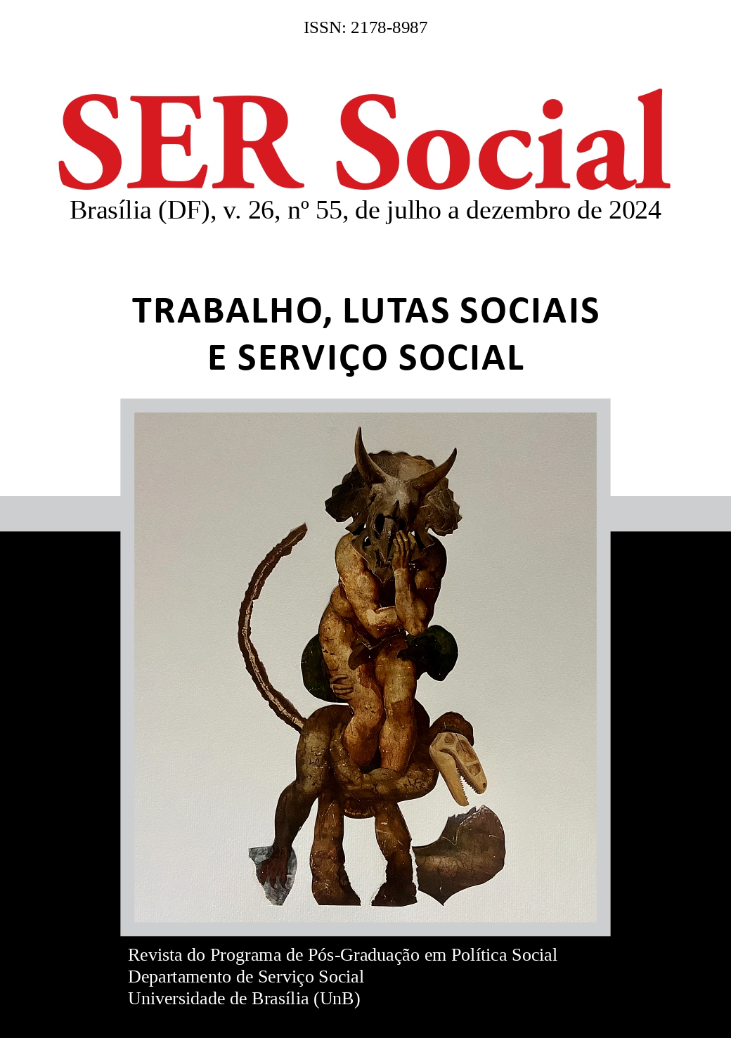 					View Vol. 26 No. 55 (2024): TRABALHO, LUTAS SOCIAIS E SERVIÇO SOCIAL
				