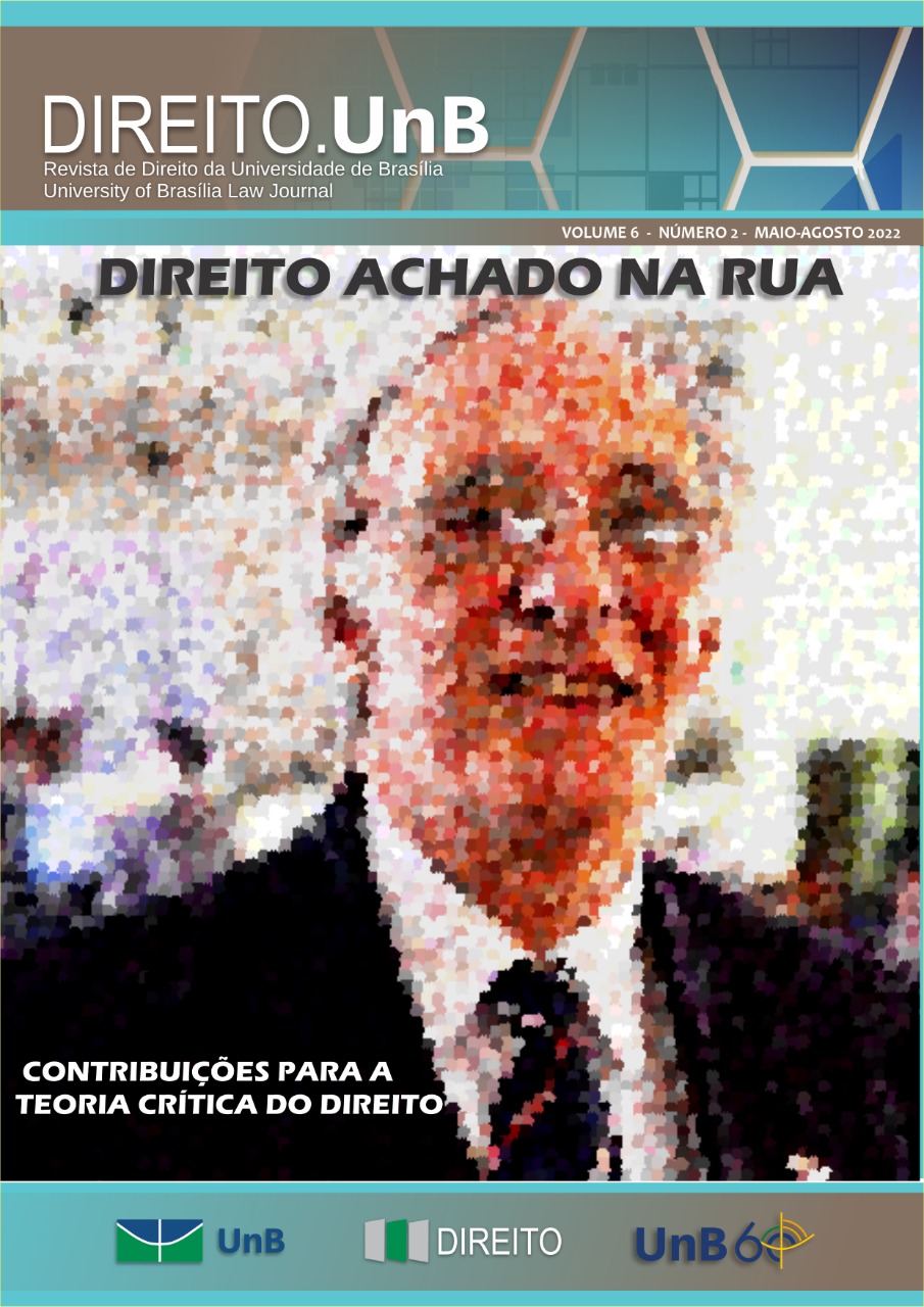 Revista Direito.UnB |Maio - Agosto, 2022, V. 06, N. 2